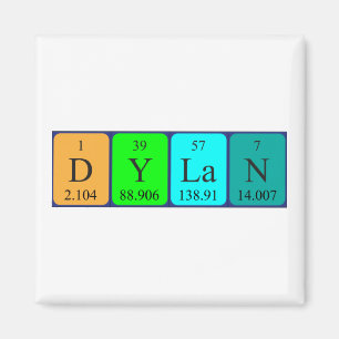 Dylan Periodenmagnet Magnet