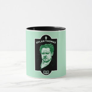 Dylan Thomas Welsh Poet Tasse