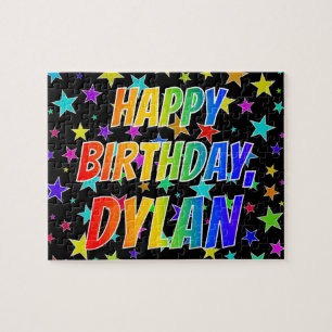 "DYLAN" Vorname, Spaß "GLÜCKLICHER BIRTHTAG"