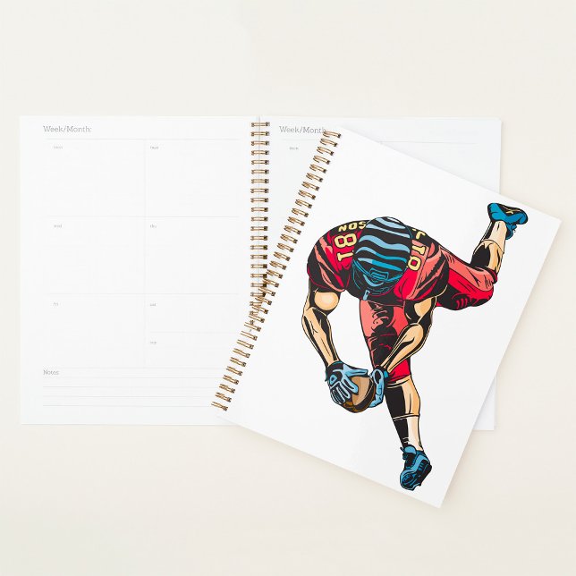 Dynamic American Football Player Touchdown Planer (Von Creator hochgeladen)