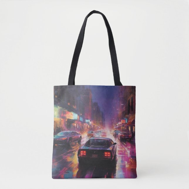 Dynamic Cityscape Racing Tasche (Vorderseite)