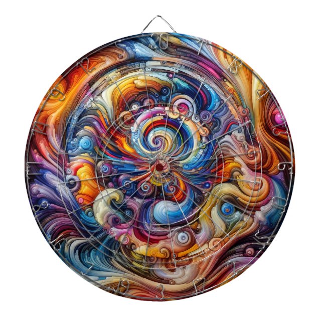 Dynamic Color Vortex Dartscheibe (vorne)