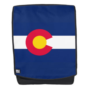 Dynamic Colorado State Flag Graphic Rucksack