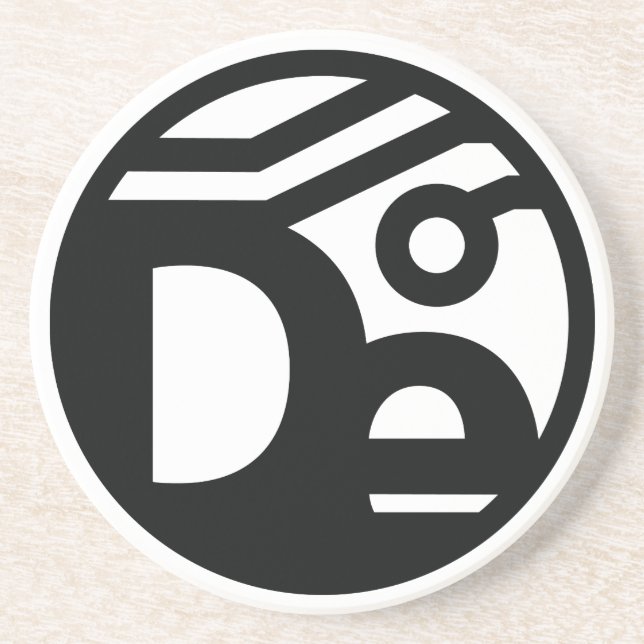 Dynamic Edge Round Untersetzer (Vorne)