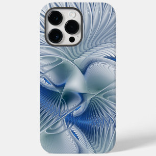 Dynamic Fantasy Abstrakt Blue Tones Fraktal Art Case-Mate iPhone 14 Pro Max Hülle