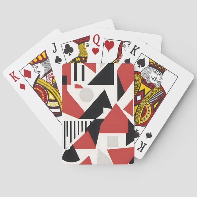 Dynamic Geometric Abstraction Spielkarten (Rückseite)