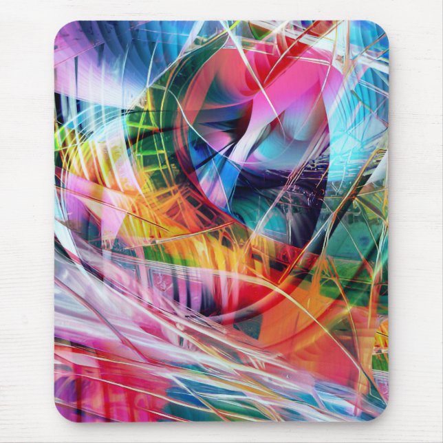 Dynamic Lines Abstraction Mousepad (Vorne)