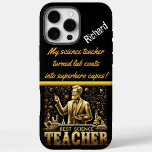 Dynamic Science Teacher Inspiriere Studierende iPhone 16 Pro Max Hülle