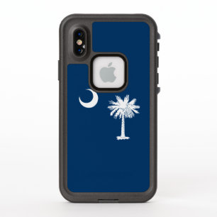 Dynamic South Carolina State Flag Graphic