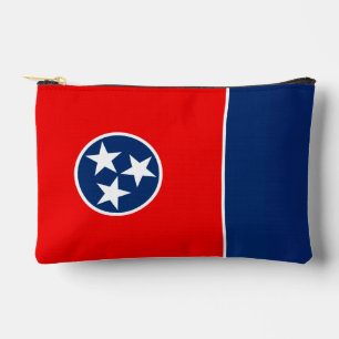 Dynamic Tennessee State Flag Graphic on a Zubehörtasche
