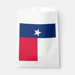 Dynamic Texas State Flag Graphic on a Geschenktütchen