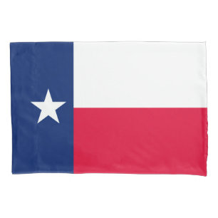 Dynamic Texas State Flag Graphic on a Kissenbezug