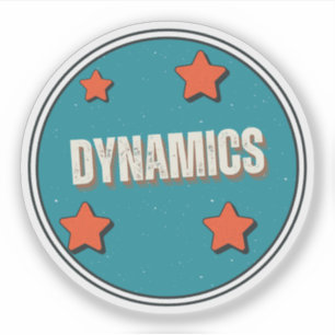 Dynamik Aufkleber