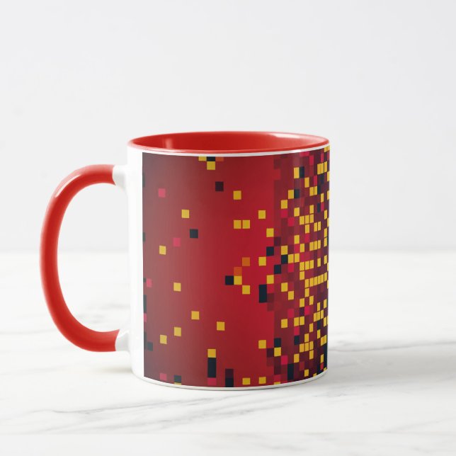 Dynamik der Pixelexplosion Tasse (Links)