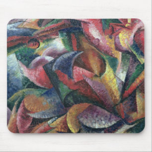 Dynamik des Körpers, 1913 (Öl auf Leinwand) Mousepad