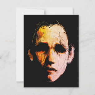 Dynamische Abstrakte Energie - Moderne Ausdrucksfä Postkarte