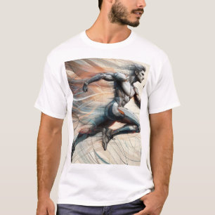 Dynamische Ausdrücke: Eine Studie in Bewegung" T-Shirt