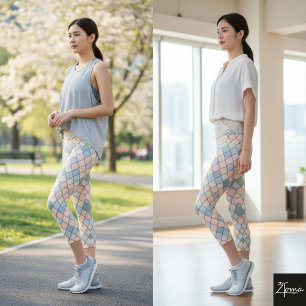 Dynamische Duo Capri Leggings