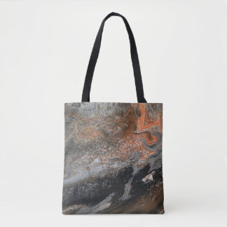 Dynamische Erdtöne und Wirbel Tasche