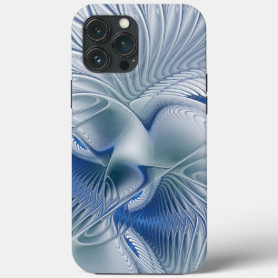 Dynamische Fantasy-Abstrakte Blautöne Fraktalkunst Case-Mate iPhone Hülle