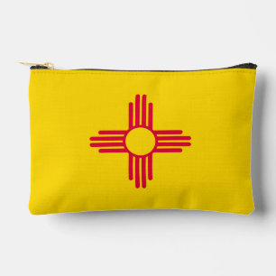 Dynamische Flag-Grafik des Staates New Mexiko auf  Zubehörtasche