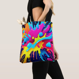 Dynamische fluoreszierende Farbstreifen Tasche