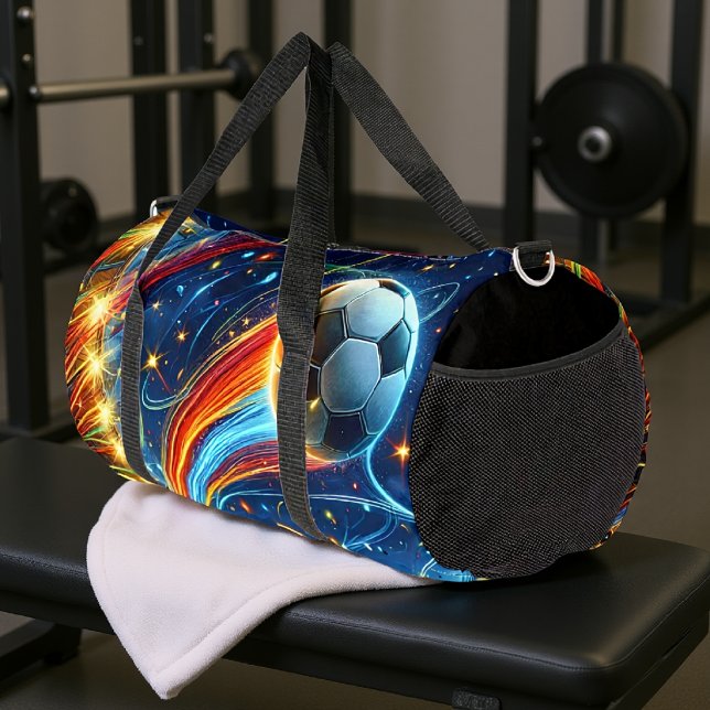 Dynamische Fußball-Duffel-Tasche Duffle Bag (Von Creator hochgeladen)