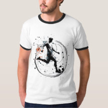 Dynamische Fußballkunst
