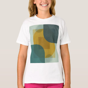 Dynamische geometrische Überlappung T-Shirt