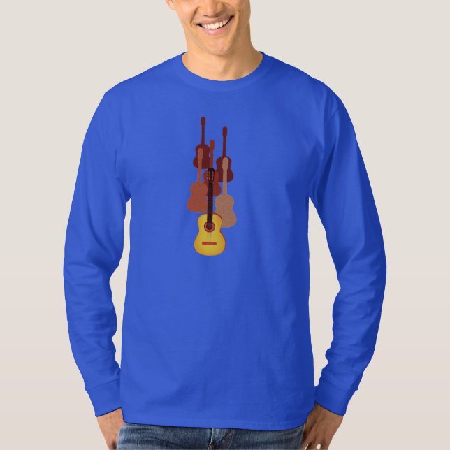 Dynamische Gitarren T-Shirt (Vorderseite)