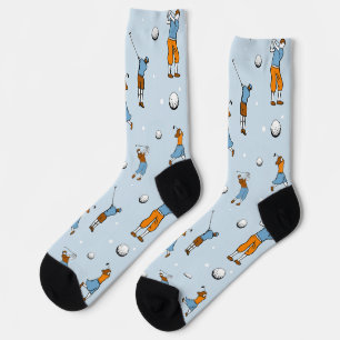 Dynamische Golfer- und Golfbälle Socken