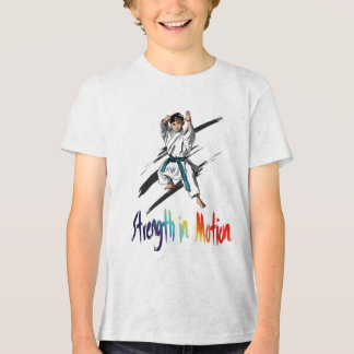 "Dynamische Kraft in jeder Bewegung" Tri-Blend Shirt