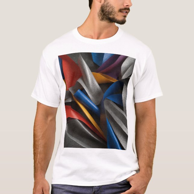 Dynamische Schönheit der thermoplastischen Polymer T-Shirt (Vorderseite)