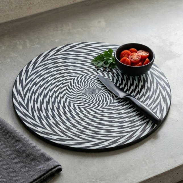 Dynamische SpiralIllusion Schneidebrett (Von Creator hochgeladen)
