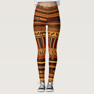 Dynamische Tribal-Hues Leggings