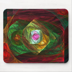 Dynamische Verbindungen Abstrakt Art Mousepad