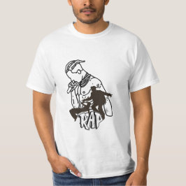 Dynamischer angesagt-Hopfendarsteller T-Shirt
