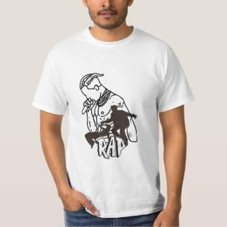 Dynamischer angesagt-Hopfendarsteller T-Shirt