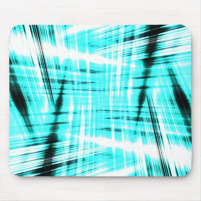 Dynamischer blauer Hintergrund Mousepad (Vorne)