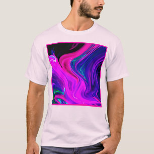 Dynamischer Farbwiedergabestyle T-Shirt