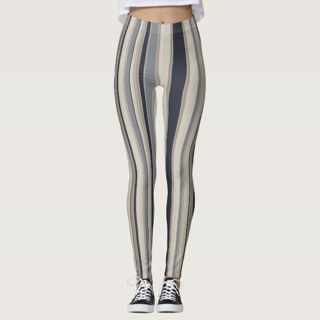 Dynamischer Kontrast Leggings (Vorderseite)