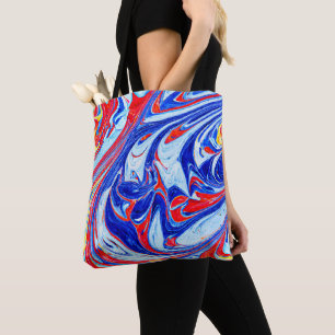 Dynamisches Abstraktes Muster Tasche