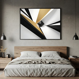 Dynamisches architektonisches Design Poster