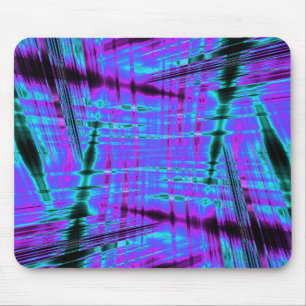 Dynamisches blaues Streifen Mousepad
