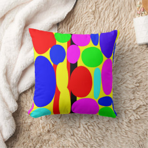 Dynamisches farbiges Design Kissen