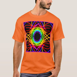 Dynamisches Farbmuster T-Shirt