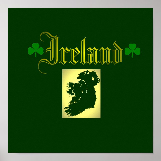 Dynamisches Irland. Poster (Vorne)