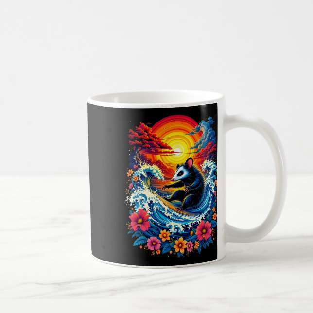 Dynamisches Tier-Surfen  Kaffeetasse (Rechts)