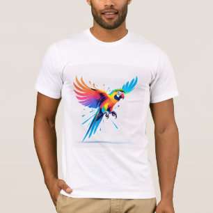 Dynamisches und künstlerisches T-Shirt für Elektro