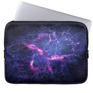 Dynamisches Weltraum-Nebel-Kosmos-Bild Laptopschutzhülle